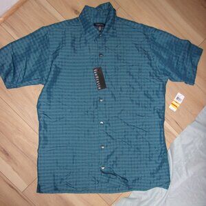 NEW size small blue  shirt   top short sleeved casual dress